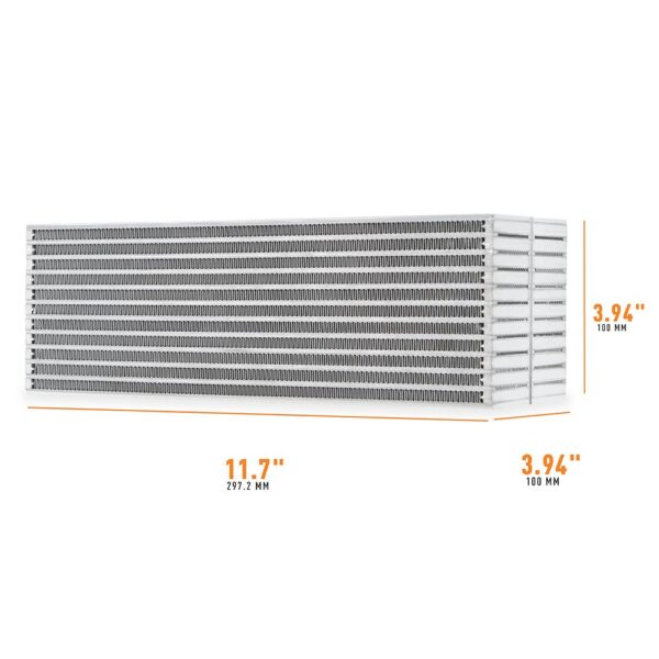 Mishimoto Universal Air-to-Water Race Intercooler Core 11.7in x 3.9in x 3.9in