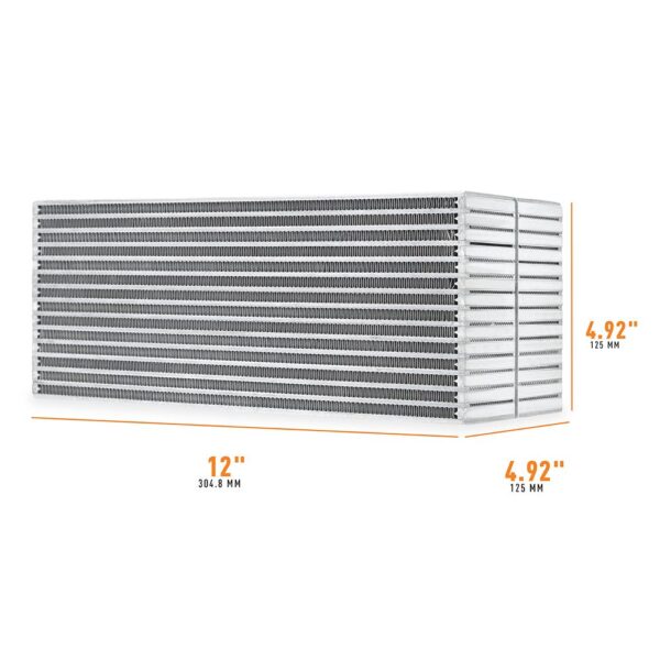 Mishimoto Universal Air-to-Water Race Intercooler Core 12in x 4.9in x 4.9in