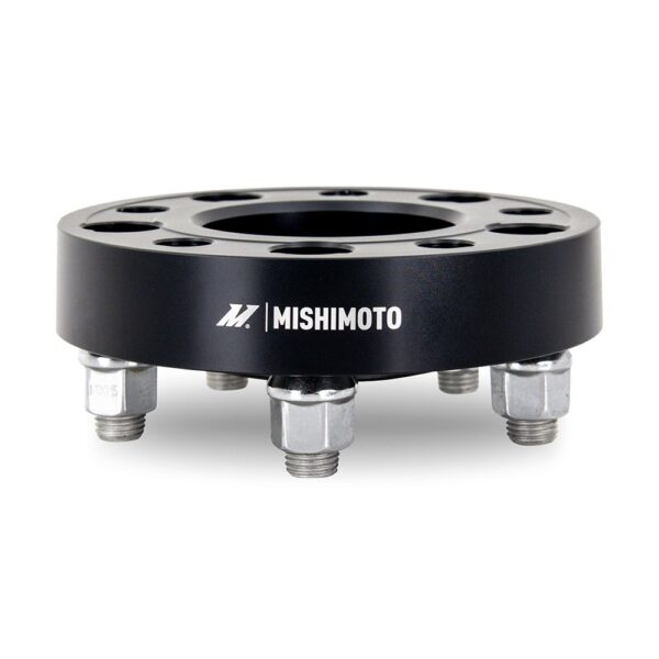 Wheel Spacers, 5X114.3, 70.5mm Center Bore, M14 X 1.5, 1.00-in Thick, Black