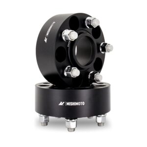 Wheel Spacers, 5x114.3, 67.1 Center Bore, M12x1.5, 50mm Thick, Black