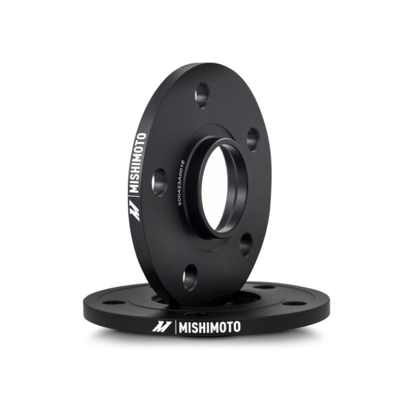 Wheel Spacers, 5x120, 64.1mm Center Bore, M14 X 1.5, 10mm Thick, Black