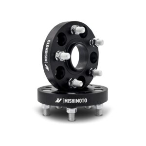 Wheel Spacers, 5x120, 64.1mm Center Bore, M14 X 1.5, 10mm Thick, Black