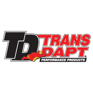 TRANS-DAPT PERFORMANCE PRODUCTS FLAT, OFFSET AIR CLEANER BASE (GM WITH LARGE HEI); 14 IN. DIAMETER; 5-1/8 IN. NECK- BLACK