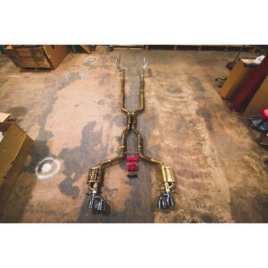 Mercedes C63 AMG W204 Valved RACE Exhaust System - Free Flow Front Pipes