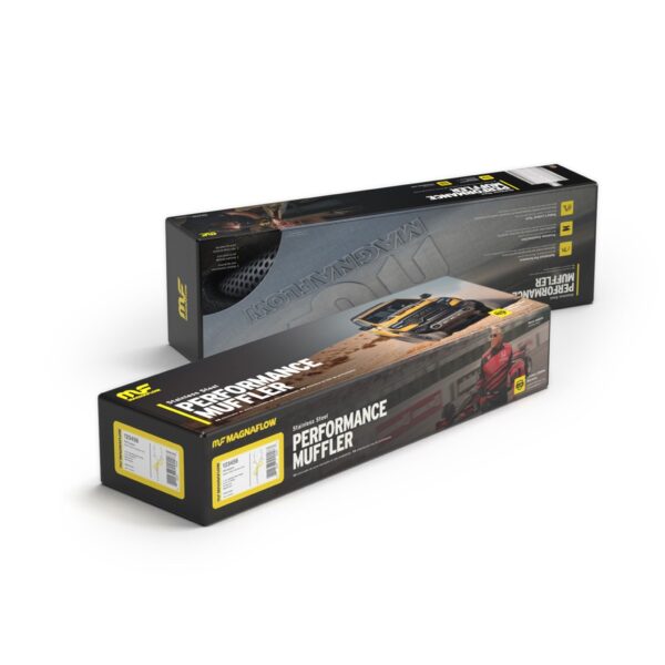 MagnaFlow 4 X 9in. Oval Straight-Through Performance Exhaust Muffler 11214