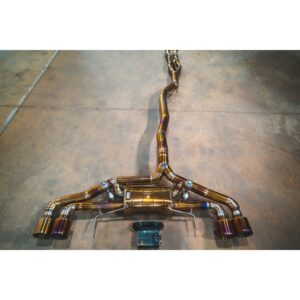 Nissan GTR R35 Valved Sport Exhaust System - Titanium