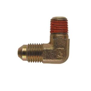 4AN Male to 1/8 NPT Male 90 Degree