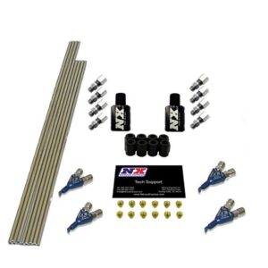 Nitrous Express 4 CYL PIRANHA CONVERSION FOR CONVERTING SINGLE NOZZLE EFI SYS TO DIRECT PORT.