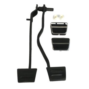 Clutch and Brake Pedal Conversion Kit: 1968-82 Corvette