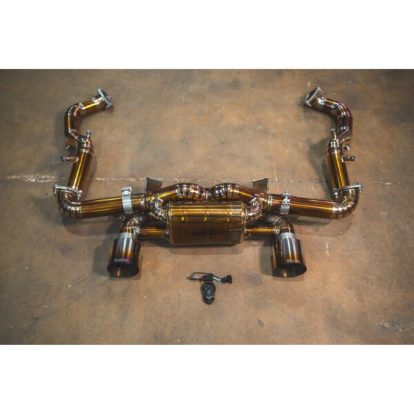 Porsche 718 GT4RS/Spyder RS Valved Sport Exhaust System - Titanium