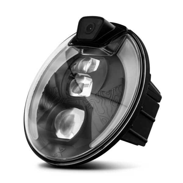 PROJECT X - 7 in Headlight with 4K / wide angle Camera