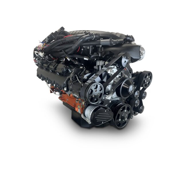 BluePrint Engines Chrysler Hemi Compatible Pro Series 426 C.I. Deluxe Dressed - Black Pulley Kit - Supercharged
