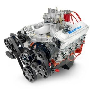 BluePrint Engines GM Big Block Compatible Pro Series 502 C.I. Deluxe Dressed -Black Pulley Kit - Carbureted