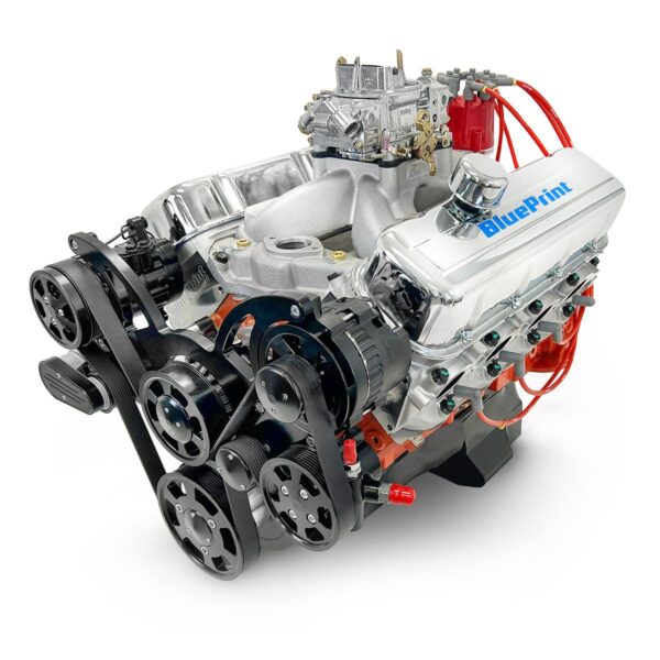 BluePrint Engines GM Big Block Compatible Pro Series 502 C.I. Deluxe Dressed -Black Pulley Kit - Carbureted
