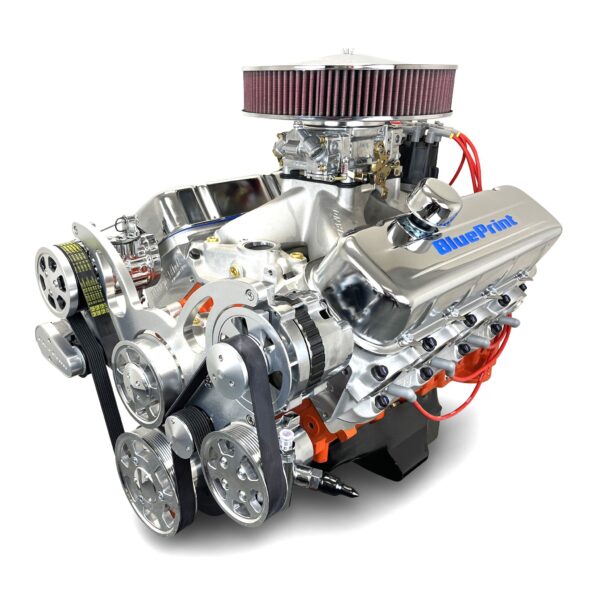 BluePrint Engines GM Big Block Compatible Pro Series 540 C.I. Deluxe Dressed - Polished Pulley Kit - Carbureted