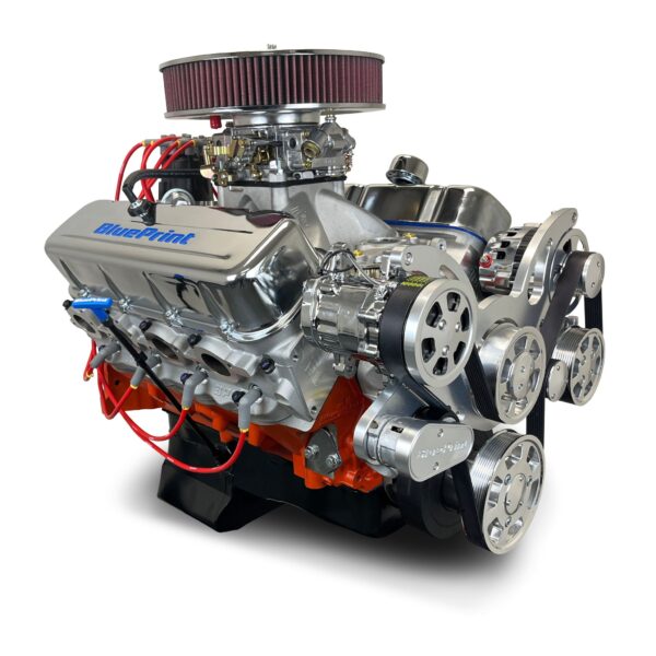BluePrint Engines GM Big Block Compatible Pro Series 540 C.I. Deluxe Dressed - Polished Pulley Kit - Carbureted
