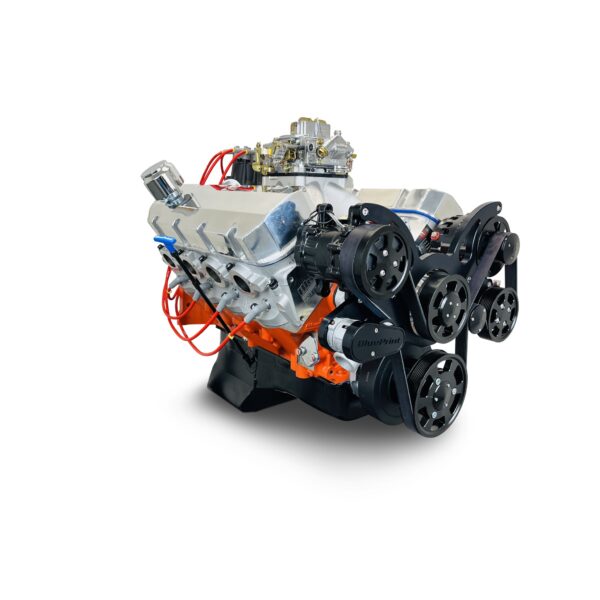 BluePrint Engines GM Big Block Compatible Pro Series 540 C.I. Deluxe Dressed - Black Pulley Kit - Carbureted
