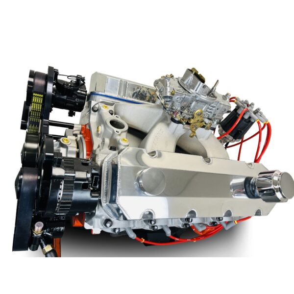 BluePrint Engines GM Big Block Compatible Pro Series 540 C.I. Deluxe Dressed - Black Pulley Kit - Carbureted