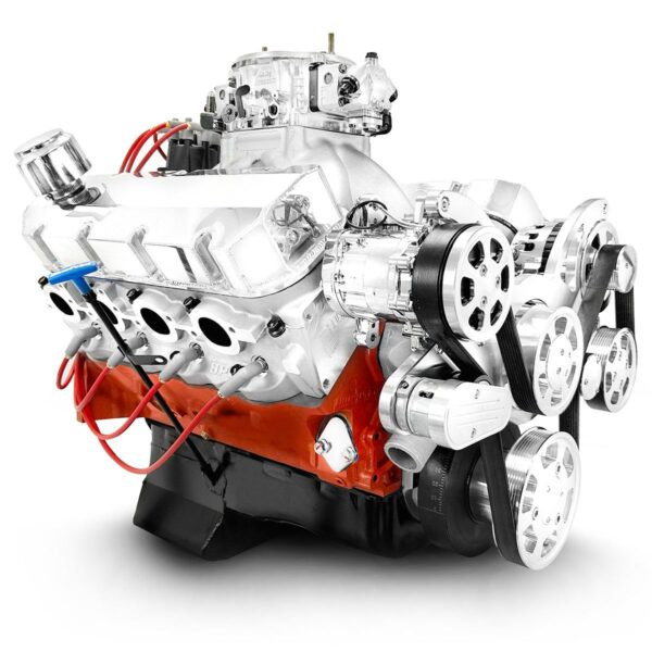 BluePrint Engines GM Big Block Compatible Pro Series 572 C.I. Deluxe Dressed - Polished Pulley Kit - Carbureted