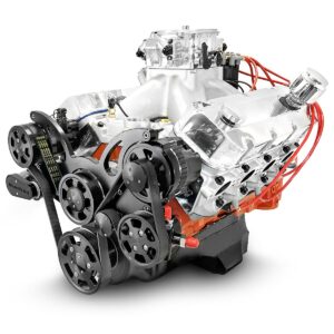 BluePrint Engines GM Big Block Compatible Pro Series 632 C.I. Deluxe Dressed - Black Pulley Kit - Fuel Injected