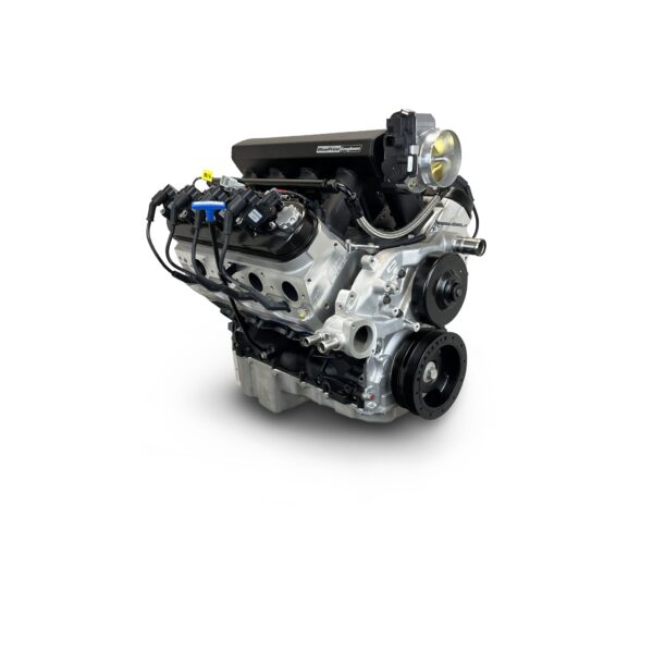 BluePrint Engines GM LS Compatible 376 c.i. Pro Series Engine - BPE Fabbed Aluminum Intake - Base Dressed - No ECU / Harness