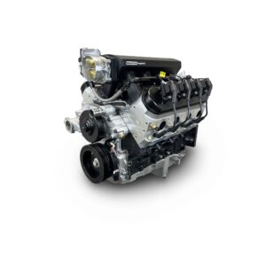BluePrint Engines GM LS Compatible 376 c.i. Pro Series Engine - BPE Fabbed Aluminum Intake - Base Dressed - No ECU / Harness