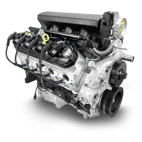 BluePrint Engines GM LS Compatible 376 c.i. Pro Series Engine - BPE Fabbed Aluminum Intake - Base Dressed - BluePrint Engines Calibrated ECU