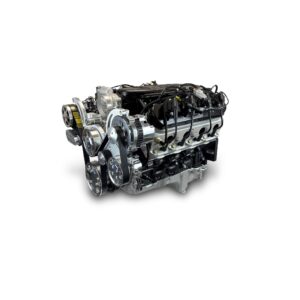 BluePrint Engines GM LS Compatible 376 c.i. Pro Series Engine - BPE Cast Intake - Deluxe Dressed - Polished Pulley Kit - BluePrint Engines Calibrated ECU