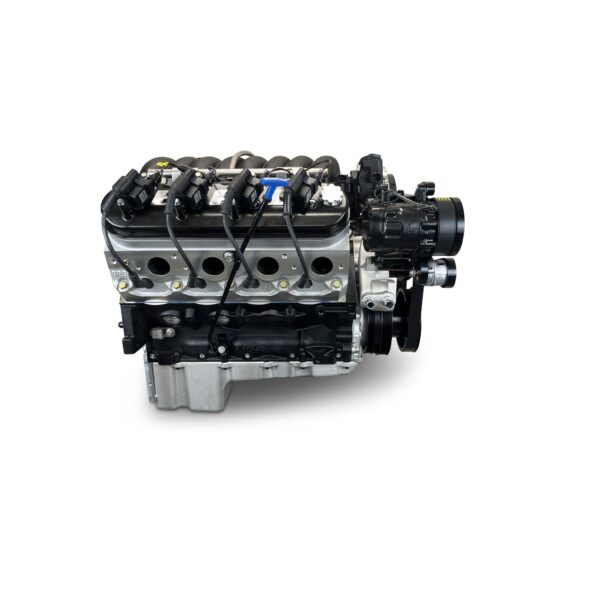 BluePrint Engines GM LS Compatible 427 c.i. Pro Series Engine - GM Plastic Intake - Deluxe Dressed - Black Pulley Kit - Holley Terminator X EFI System