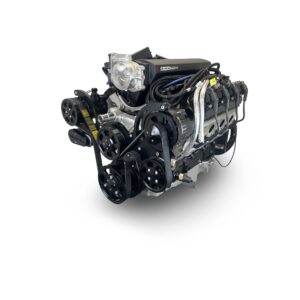 BluePrint Engines GM LS Compatible 427 c.i. Pro Series Engine - Fabbed Aluminum Intake - Deluxe Dressed - Black Pulley Kit - BluePrint Engines Calibrated ECU