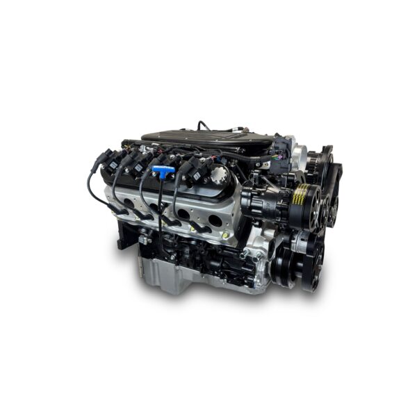 BluePrint Engines GM LS Compatible 427 c.i. Pro Series Engine - BPE Cast Intake - Deluxe Dressed - Black Pulley Kit - BluePrint Engines Calibrated ECU