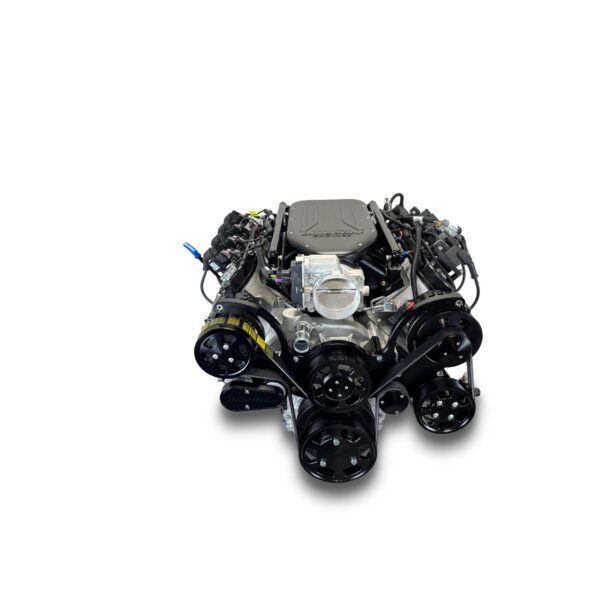 BluePrint Engines GM LS Compatible 427 c.i. Pro Series Engine - BPE Cast Intake - Deluxe Dressed - Black Pulley Kit - BluePrint Engines Calibrated ECU
