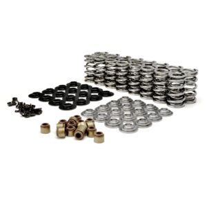 GM LS Dual Valve Spring Kit w/ Tool Steel Retainers; .660" Max Lift