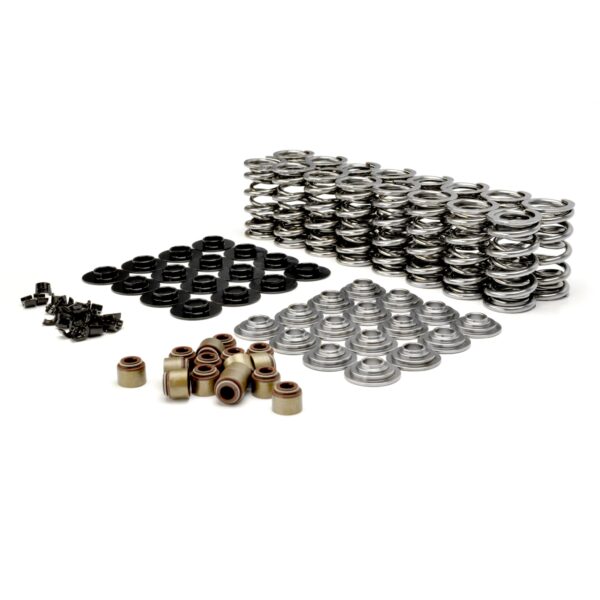 GM LS Dual Valve Spring Kit w/ Tool Steel Retainers; .660" Max Lift