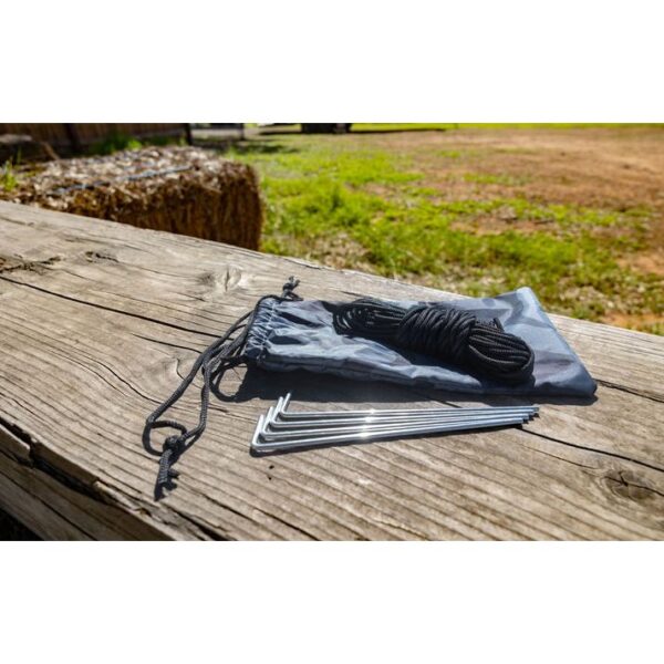 RHINO USA 7/8" X 30' KINETIC ROPE RECOVERY KIT W/SOFT SHACKLES (GREEN)