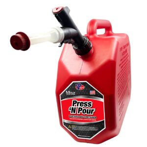 PRESS N POUR GAS CAN 5  GALLON