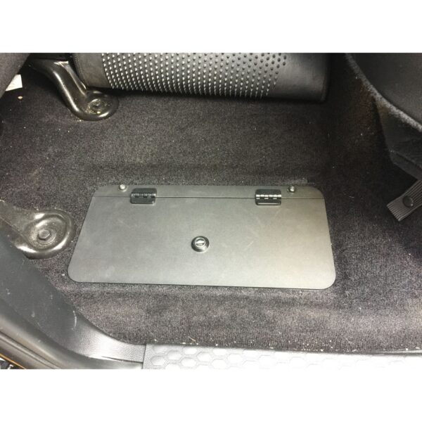 Lockable Metal Truck Storage for under the back seat