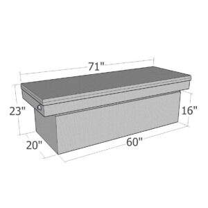 GXTX - RB123FL - Full Lid Comm. Class Full Size CrossOver - Xtra Deep