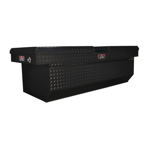 GXTX - RB158GW-BT - Gull Wing Lid Comm. Class Full Size - Xtra Deep / Xtra Wide w/ Slant - Black Texture Coat