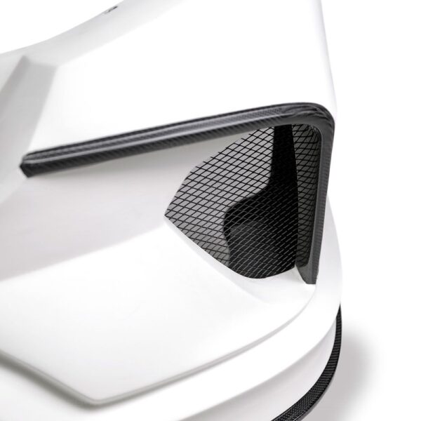 Seibon Carbon, RB16HDCV4-TT-GF, TT-style fiberglass/carbon fiber rear bumper for 2016-2020 Honda Civic 4 Dr