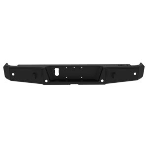 Magnum - RBM06JPN - Rear Bumpers Black Textured Alloy Steel - 20-25 Jeep Gladiator