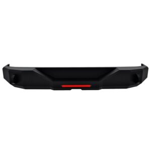 Magnum - RBM13JPN - Rear Bumpers Black Textured Alloy Steel - 07-18 Jeep Wrangler JK/JKU
