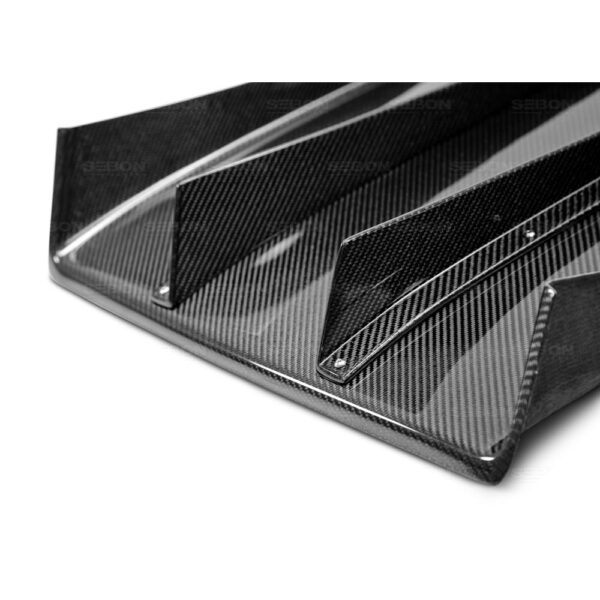 Seibon Carbon, RD0607SBIMP, Carbon fiber rear diffuser for 2006-2007 Subaru Impreza/WRX