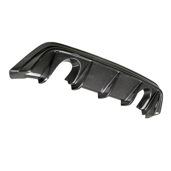 Seibon Carbon, RD16FDFO-OE, Carbon fiber rear diffuser for 2016-2018 Ford Focus RS