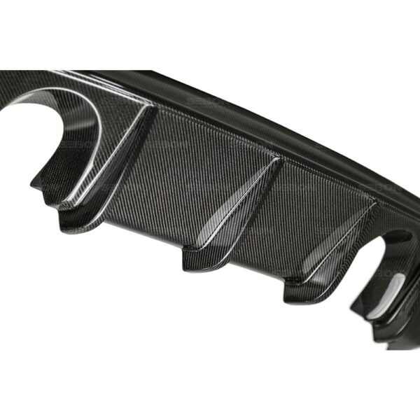 Seibon Carbon, RD16FDFO-OE, Carbon fiber rear diffuser for 2016-2018 Ford Focus RS