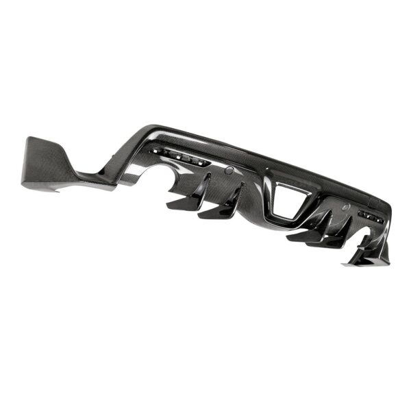 Seibon Carbon. RD20TYSUP-MB, MB-style carbon fiber rear diffuser for 2020-up Toyota Supra