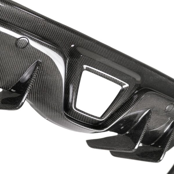 Seibon Carbon. RD20TYSUP-MB, MB-style carbon fiber rear diffuser for 2020-up Toyota Supra
