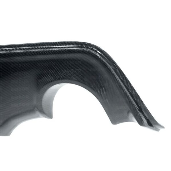 Seibon Carbon, RDC1213SCNFRS, Carbon fiber rear diffuser cover for 2013-2020 Scion FRS / 2013-2017 Subaru BRZ