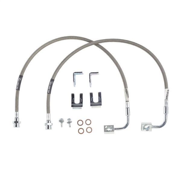Front/Rear Brake Hose Kit Brackets E-Brake Drop