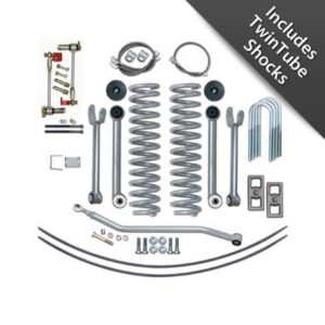 4.5 in. Super-Flex Short Arm Lift Kit w. Rear Add-A-Leafs And Twin Tube Shocks